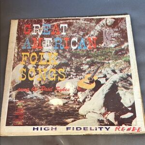 Great American Folk Songs Vinyl Record